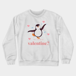 Pinguin valentine day Crewneck Sweatshirt